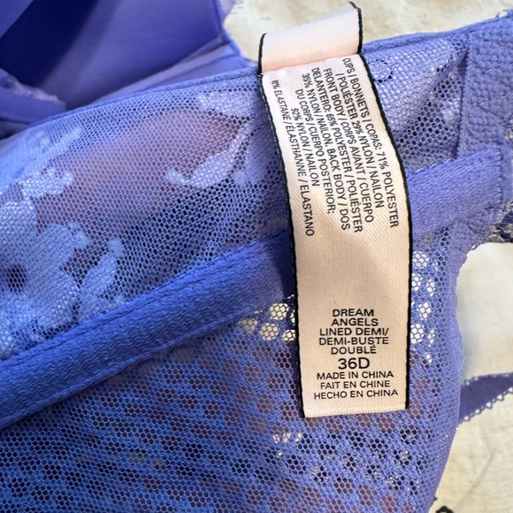 Victoria’s Secret Dream Angels Lined Demi Long-Line Bra - Picture 3 of 3